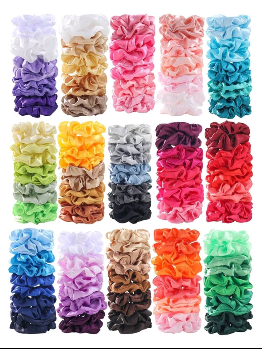 Satin Scrunchies